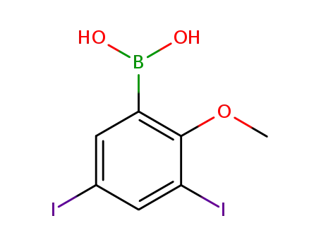 3,5-DIIODO-2-메톡시페닐붕소산