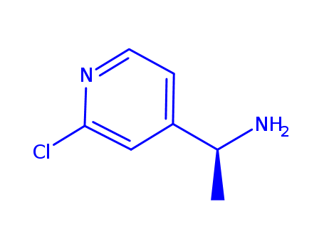 (S)-2-Chloro-4-(1-amino)ethylpyridine