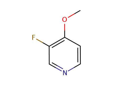 Molecular Structure of 1060805-03-9 (3-fluoro-4-methoxypyridine)
