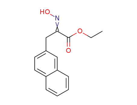 ethyl 2-(hydroxyimino)-3-(naphthalen-3-yl)propanoate