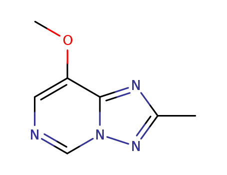 1,2,4]TRIAZOLO[1,5-C]PYRIMIDINE,8-METHOXY-2-METHYL-