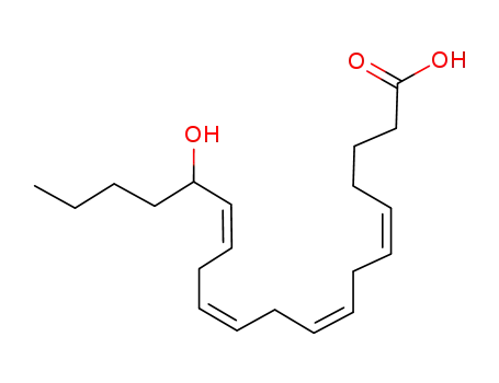 Molecular Structure of 128914-46-5 ((±)16-HETE)