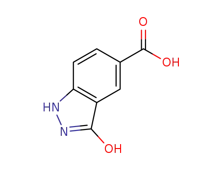 3-하이드록시-5-(1H)인다졸 카르복실산