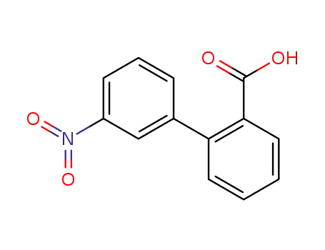 Molecular Structure of 37174-74-6 (3'-NITRO[1,1'-BIPHENYL]-2-CARBOXYLIC ACID)