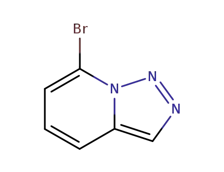 Molecular Structure of 107465-26-9 (7-broMo-[1,2,3]triazolo[1,5-a]pyridine)