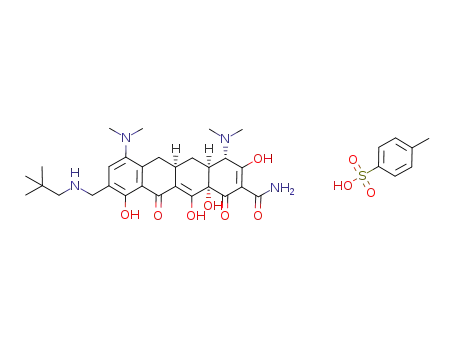 Molecular Structure of 1075240-43-5 (OMadacycline (tosylate))