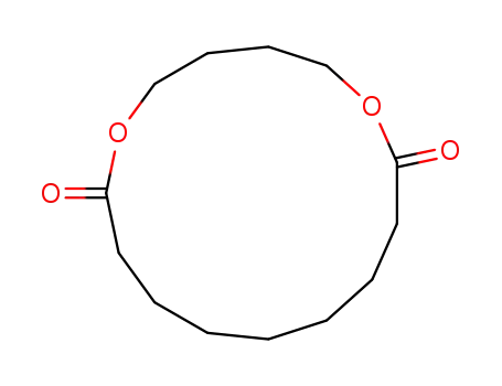 Molecular Structure of 38223-57-3 (1,6-dioxacyclopentadecane-7,15-dione)