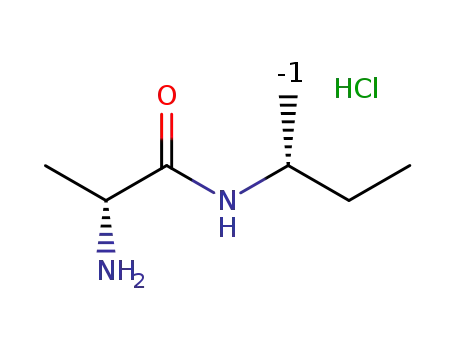Molecular Structure of 1246172-67-7 (2-Amino-N-(sec-butyl)propanamide hydrochloride)