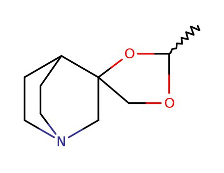 (2'R-CIS)-2'-METHYLSPIRO(1-AZABICYCLO[2.2.2]OCTANE-3,4'-(1,3)DIOXOLANE)