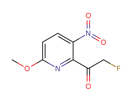 2-fluoro-1-(6-methoxy-3-nitropyridin-2-yl)ethanone