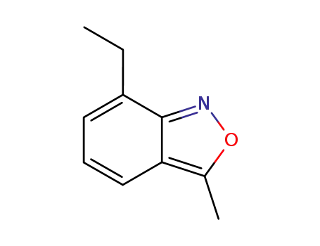 Molecular Structure of 108562-69-2 (2,1-Benzisoxazole,7-ethyl-3-methyl-(9CI))