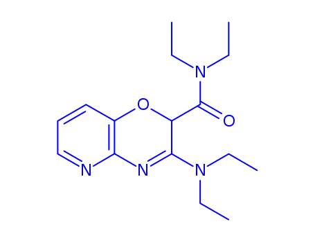 N,N-Diethyl-3-(diethylamino)-2H-pyrido(3,2-b)(1,4)oxazine-2-carboxamide
