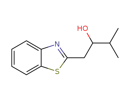 Molecular Structure of 107401-57-0 (2-Benzothiazoleethanol,alpha-(1-methylethyl)-(9CI))