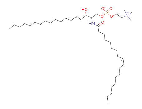 Molecular Structure of 108392-10-5 (N-OLEOYL-D-SPHINGOMYELIN)