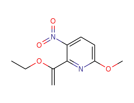 2-(1-ethoxyethylene)-6-methoxy-3-nitropyridine