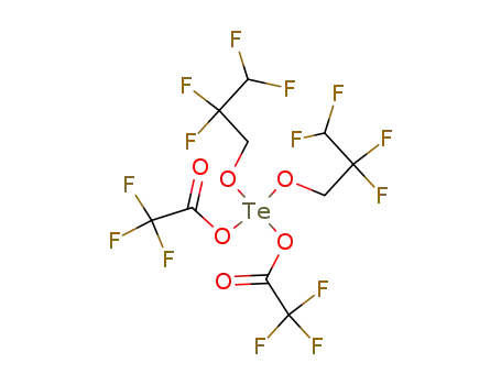 C<sub>10</sub>H<sub>6</sub>F<sub>14</sub>O<sub>6</sub>Te