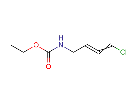 Carbamic  acid,  (4-chloro-2,3-butadienyl)-,  ethyl  ester  (9CI)