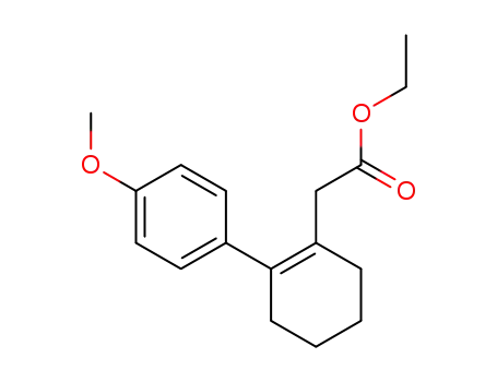[2-(4-methoxy-phenyl)-cyclohex-1-enyl]-acetic acid ethyl ester