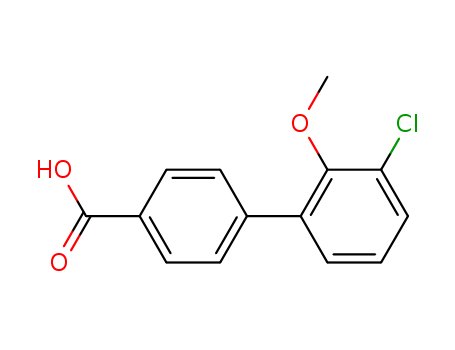 4-(3-CHLORO-2-METHOXYPHENYL)BENZOIC ACID