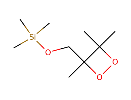 1,2-Dioxetane, 3,4,4-trimethyl-3-[[(trimethylsilyl)oxy]methyl]-