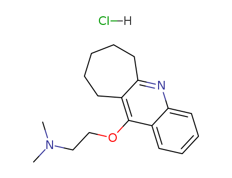 dimethyl-[2-(7,8,9,10-tetrahydro-6H-cyclohepta[b]quinolin-11-yloxy)ethyl]azanium chloride