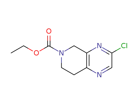 3-chloro-6-(ethoxycarbonyl)-5,6,7,8-tetrahydropyrido[3,4-b]pyrazine