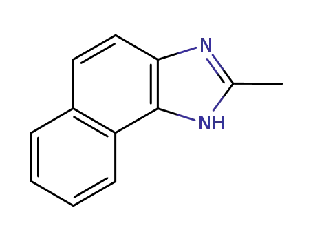 Molecular Structure of 1792-42-3 (1H-NAPHTH[1,2-D]IMIDAZOLE, 2-METHYL-)