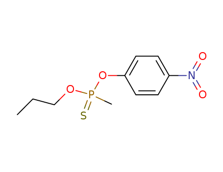 Methylphosphonothioic acid O-(4-nitrophenyl)O-propyl ester