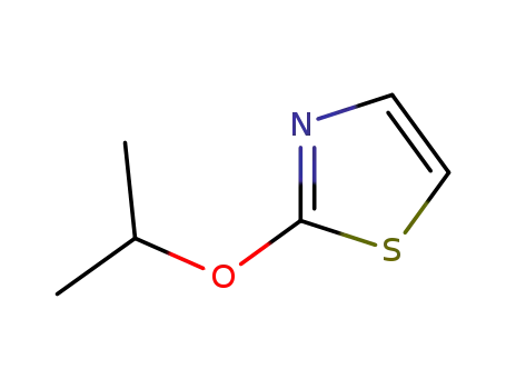 Molecular Structure of 870633-19-5 (Thiazole,  2-(1-methylethoxy)-)