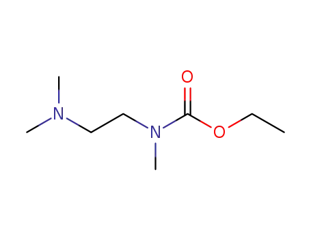 Carbamic  acid,  (2-dimethylaminoethyl)methyl-,  ethyl  ester  (6CI)