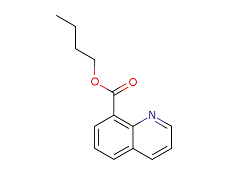 Molecular Structure of 107456-13-3 (butyl quinoline-8-carboxylate)