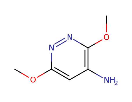 4-Pyridazinamine, 3,6-dimethoxy-