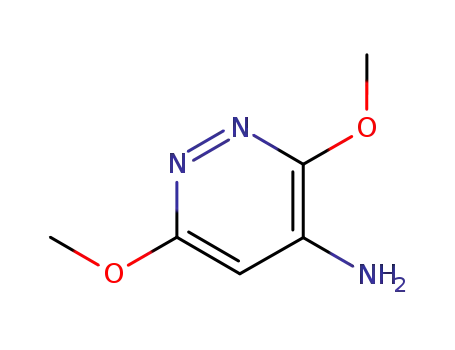 4-피리다진아민, 3,6-디메톡시-