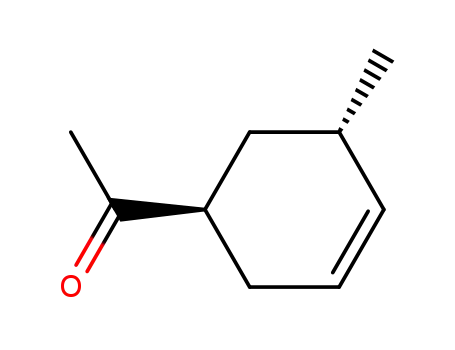 Molecular Structure of 108186-51-2 (Ethanone, 1-(5-methyl-3-cyclohexen-1-yl)-, cis- (9CI))