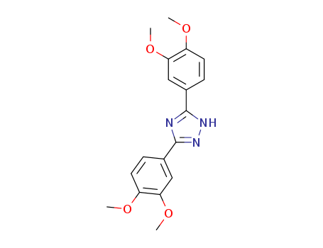 1H-1,2,4-Triazole,3,5-bis(3,4-dimethoxyphenyl)-