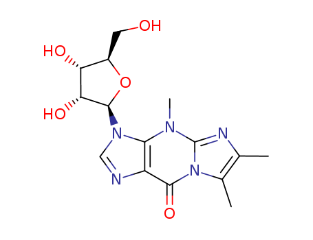 3-RIBOFURANOSYL-4,9-DIHYDRO-4,6,7-TRIMETHYL-9-OXOIMIDAZO[1,2-A]PURINE