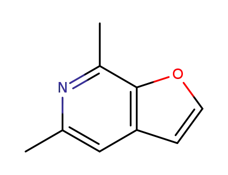 Furo[2,3-c]pyridine, 5,7-dimethyl- (9CI)