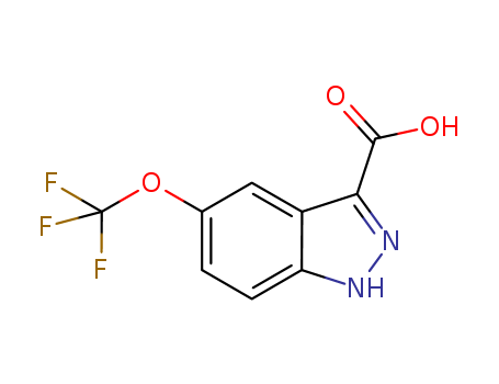 5-(Trifluoromethoxy)-1H-indazole-3-carboxylic acid 869782-94-5