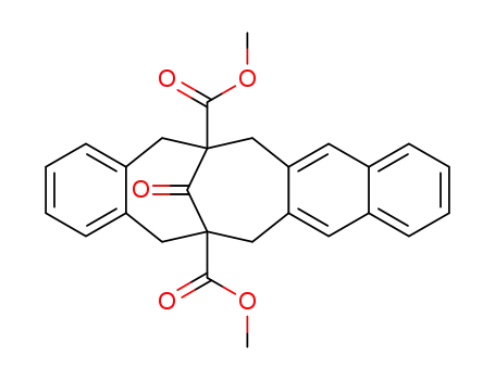 6,8,13,15-Tetrahydro-17-oxo-7,14-methanobenzo[6,7]cyclodeca[1,2-b]naphthalene-7,14-dicarboxylic acid dimethyl ester