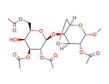 methyl 2-O-acetyl-3,6-anhydro-4-O-(2,3,6-tri-O-acetyl-β-D-galactopyranosyl)-α-D-galactopyranoside