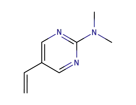 2-피리미딘아민, 5-에테닐-N,N-디메틸-(9CI)