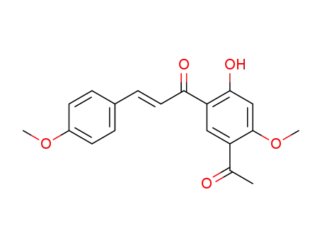 5'-acetyl-2'-hydroxy-4,4'-dimethoxy-<i>trans</i>-chalcone