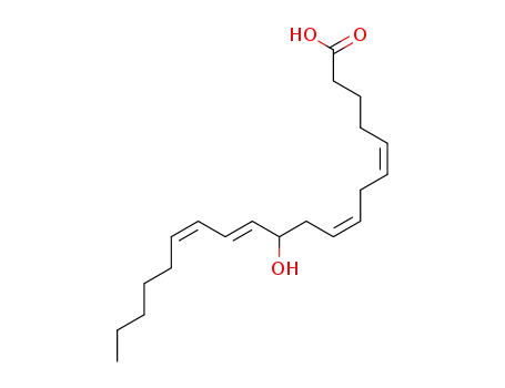 Molecular Structure of 71030-38-1 ((+/-)11-HETE)
