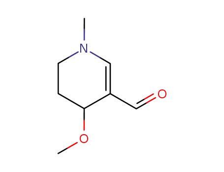 Molecular Structure of 107673-04-1 (3-Pyridinecarboxaldehyde, 1,4,5,6-tetrahydro-4-methoxy-1-methyl- (9CI))