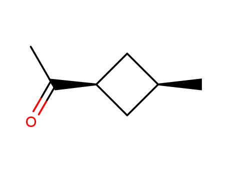 Molecular Structure of 42809-13-2 (Ethanone, 1-(3-methylcyclobutyl)-, cis- (9CI))