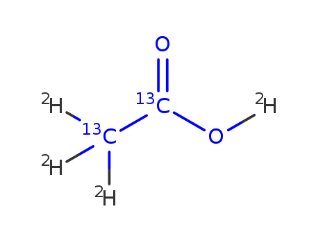 Acetic-13C2-d3 acid(9CI)