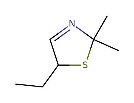 Molecular Structure of 108284-84-0 (5-ethyl-2,2-dimethyl-5H-1,3-thiazole)