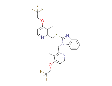 N- [3- 메틸 -4- (2,2,2- 트리 플루오로에 톡시) -2- 피리 디닐] 메틸 란소프라졸 설파이드