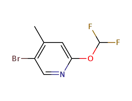 5-bromo-2-(difluoromethoxy)-4-methylpyridine