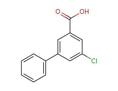 Molecular Structure of 1082283-43-9 (5-Chloro-3-phenylbenzoic acid)